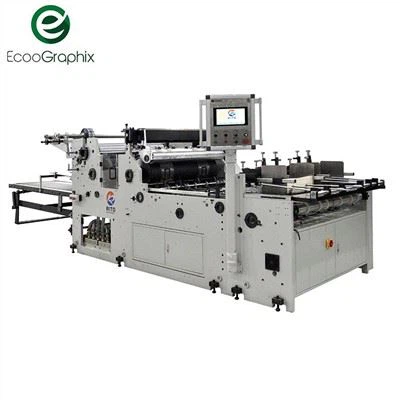 Máquina para parchear ventanas de cajas de papel