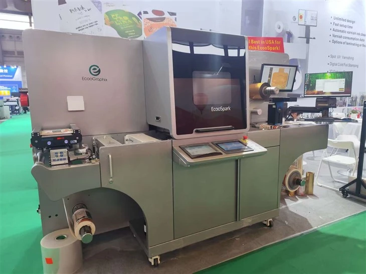 Máquina cortadora y laminadora troqueladora de etiquetas adhesivas digitales de 330 mm